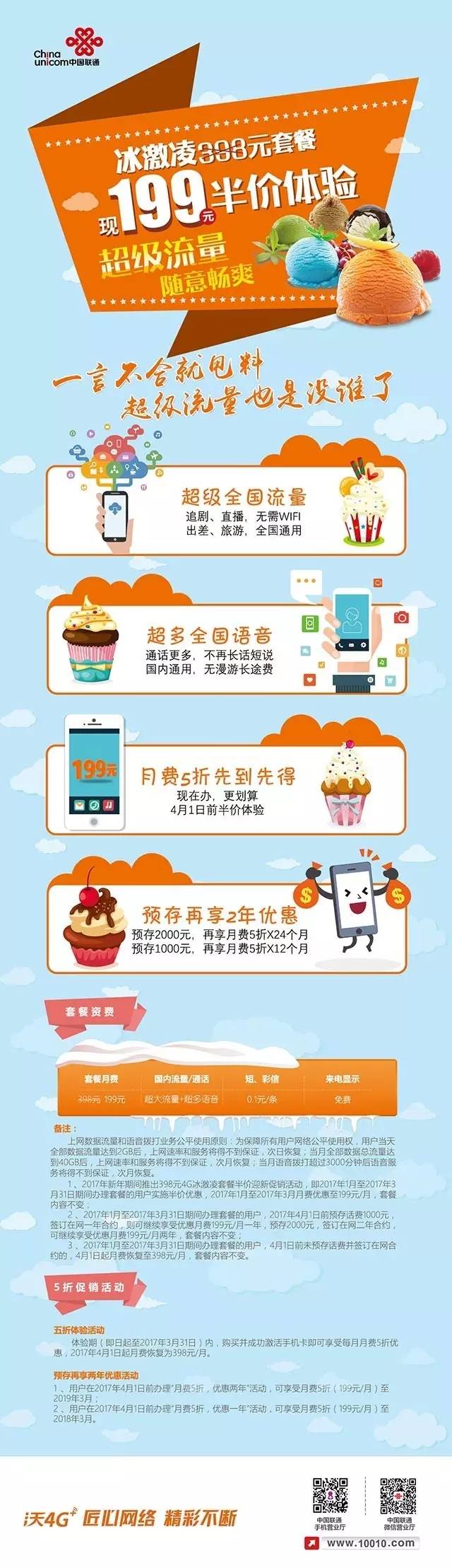 赤峰联通 联通:冰激凌套餐:三连号无预存款任选!!!999-888-777-666-555-333-111